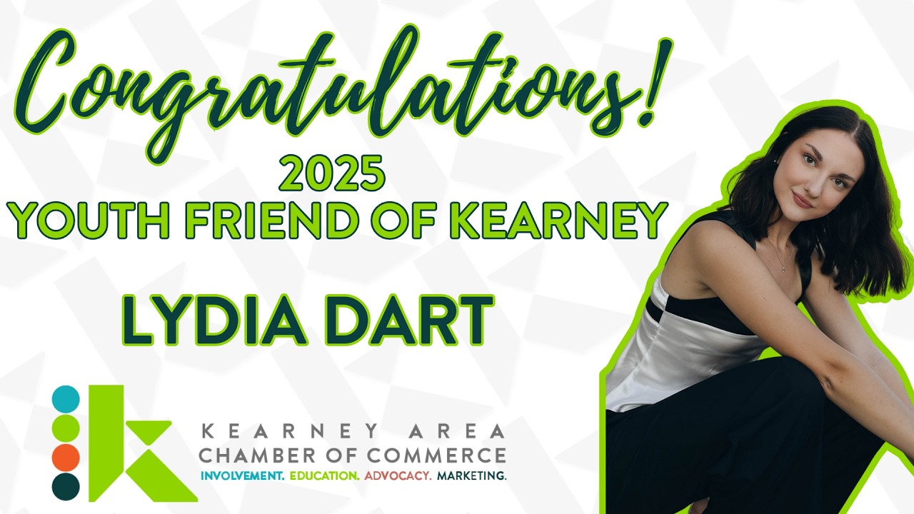 2025 Youth Friend Kearney Lydia Dart Kearney Area Chamber of Commerce