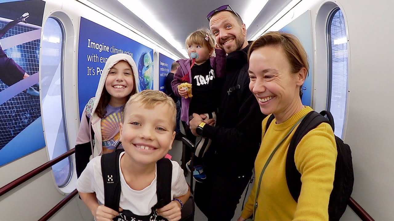 Familjen reser till Portugal från Sverige VLOGG