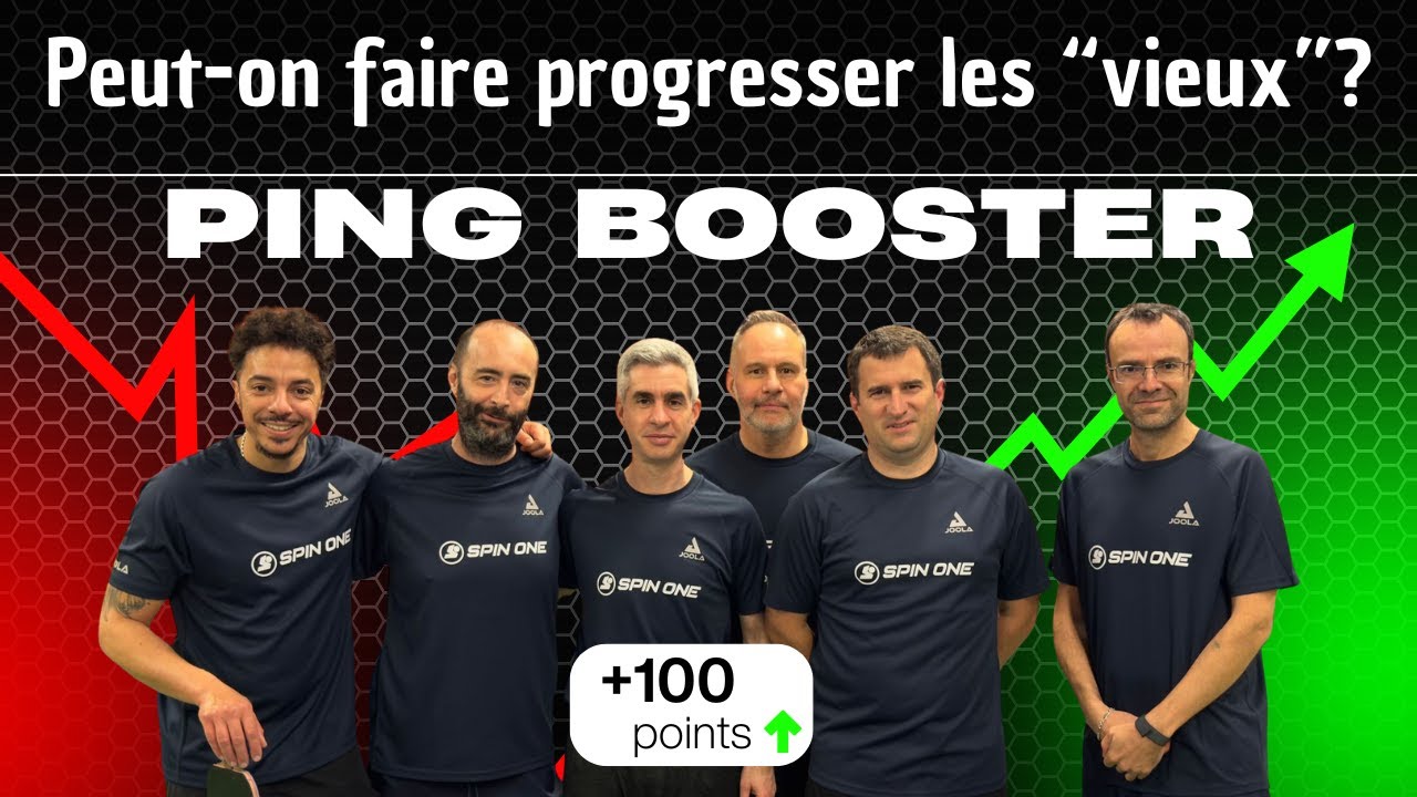 Trop vieux pour progresser ? Spoiler : non! Le défi PingBooster ! 🔥🎯🚀