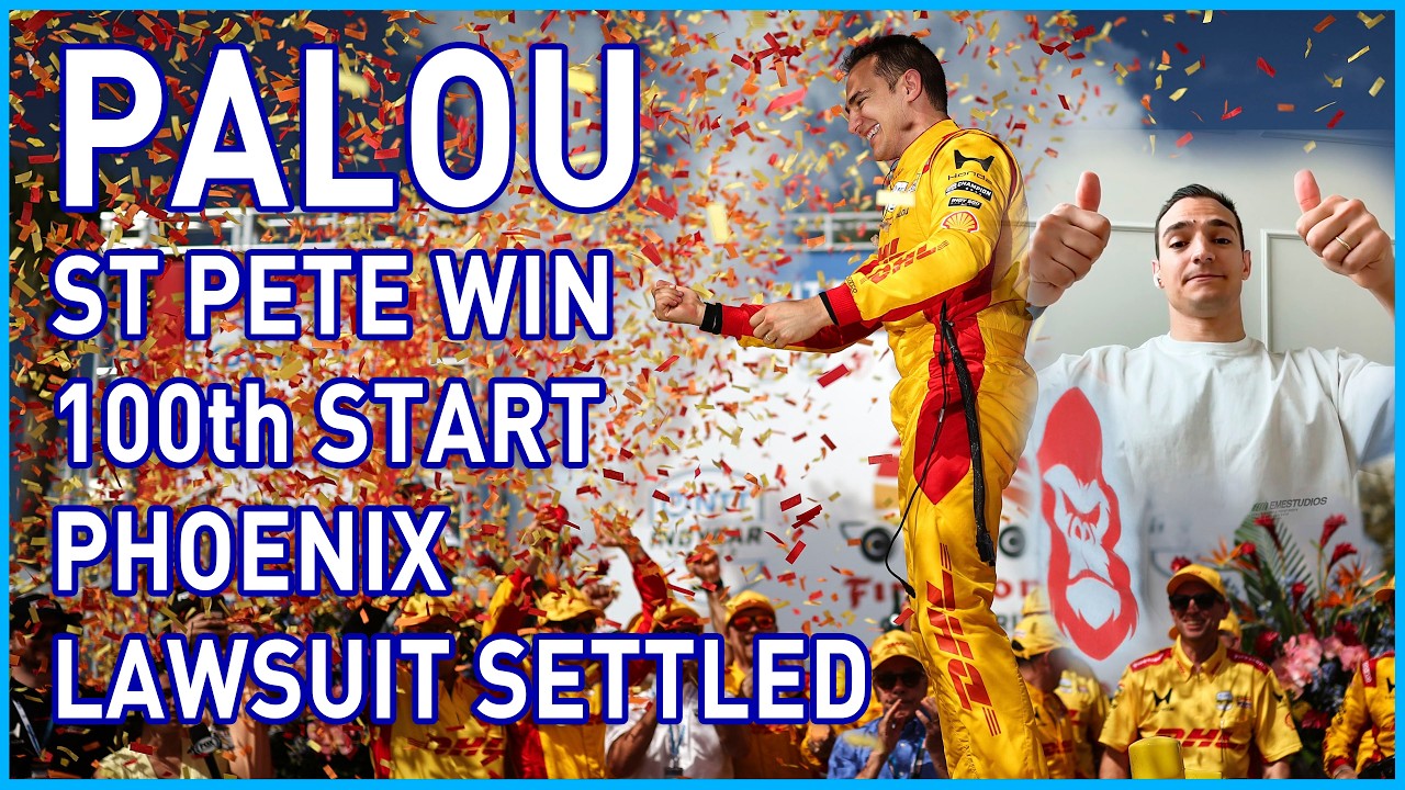 MP Pod: Алекс Палоу, победитель гонки в Сент-Питерсберге, судебный процесс урегулирован, 100-й ст...