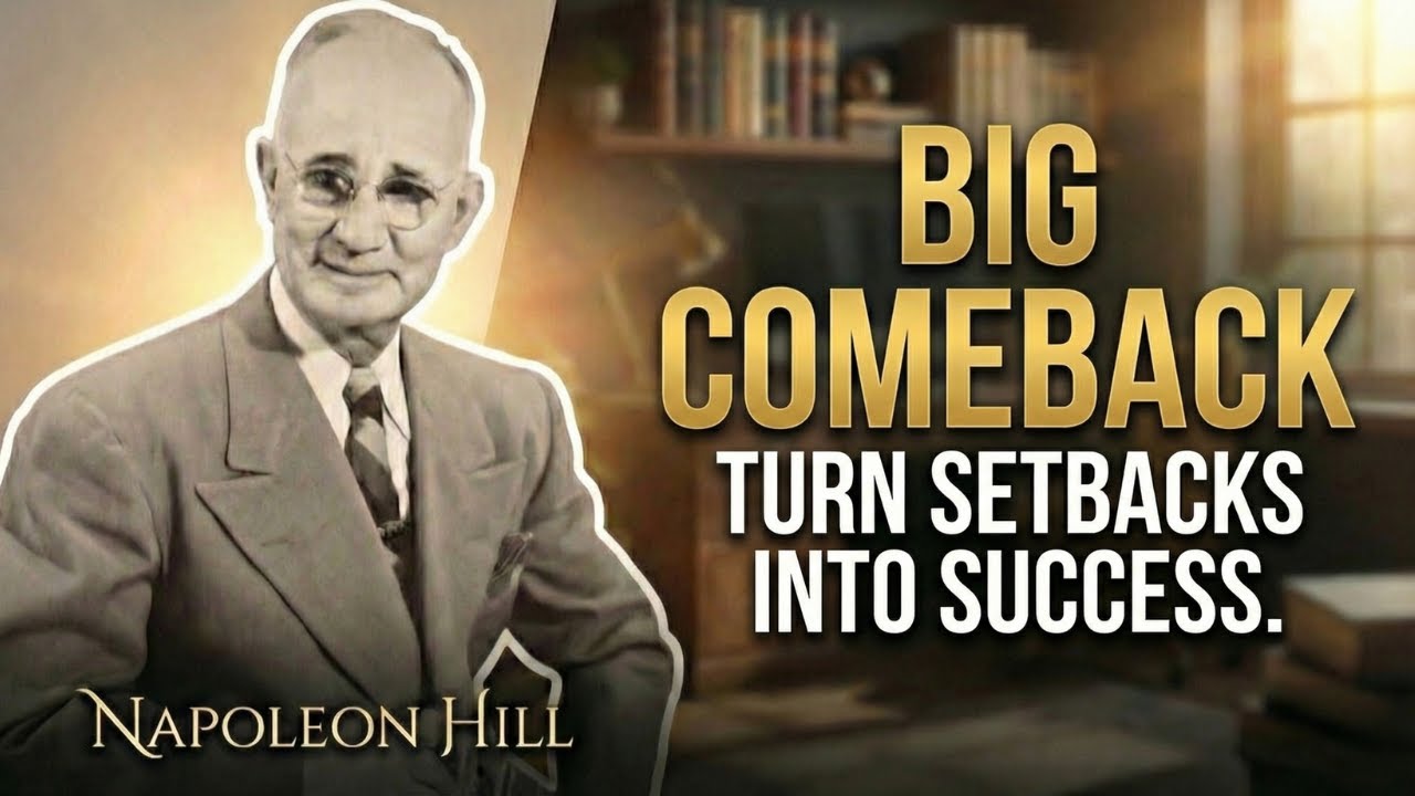 What Feels Like the End Is the Beginning of Your Comeback - Napoleon Hill Motivation