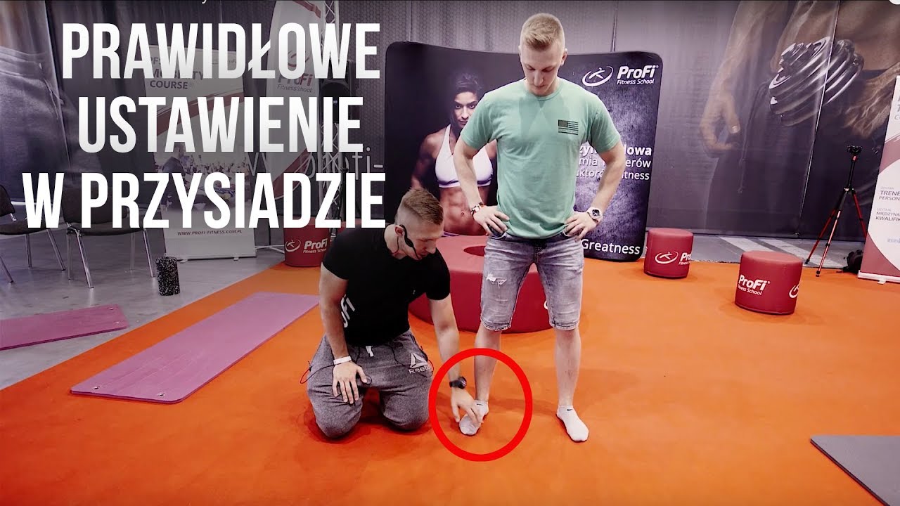PRAWIDŁOWE USTAWIENIE DO PRZYSIADU - MOBILNOŚĆ