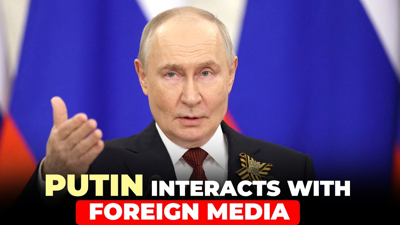 LIVE: Russian President Putin interacts with foreign media editors at St. Petersburg Economic forum