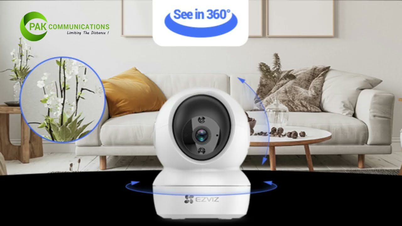 EZVIZ C6N Wi-Fi Smart Camera | 360° Home & Office Security