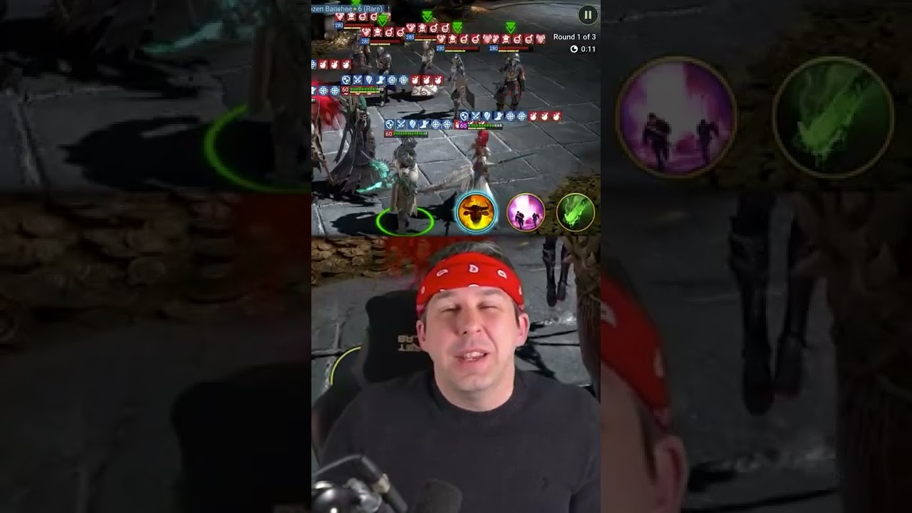 HUSK ENEMY MAX HP NUKER HELL HADES DAMAGE TEST #Shorts | Raid: Shadow Legends