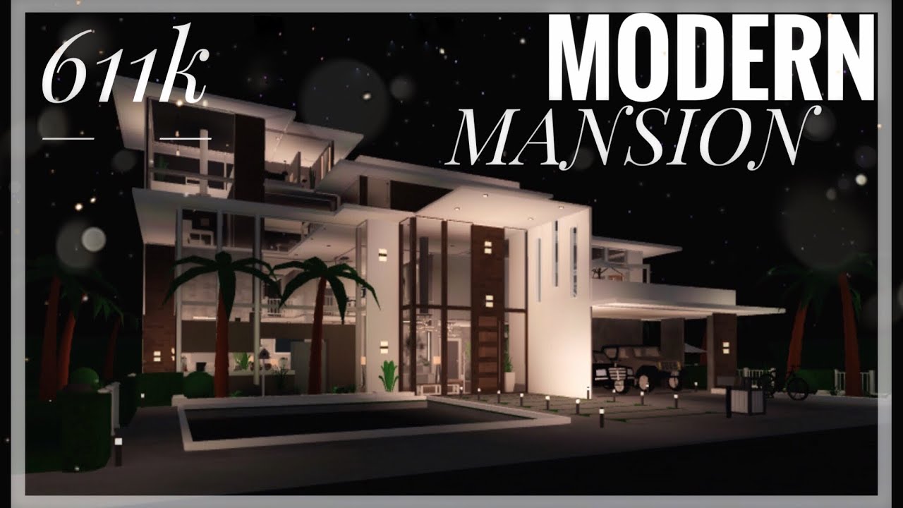 Bloxburg | Modern Mansion | 611k