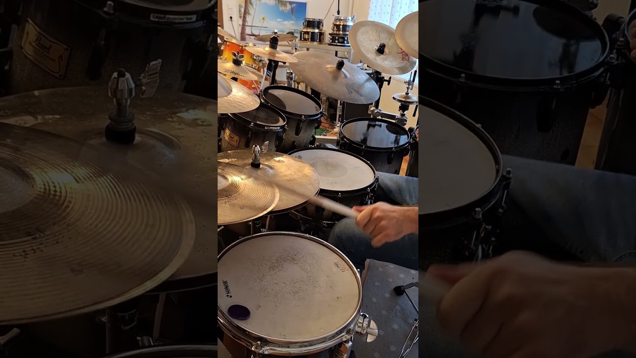 Doublebassdrum Groove - #drums #mikeportnoy  #drumset #drumlove  #doublebassdrumming