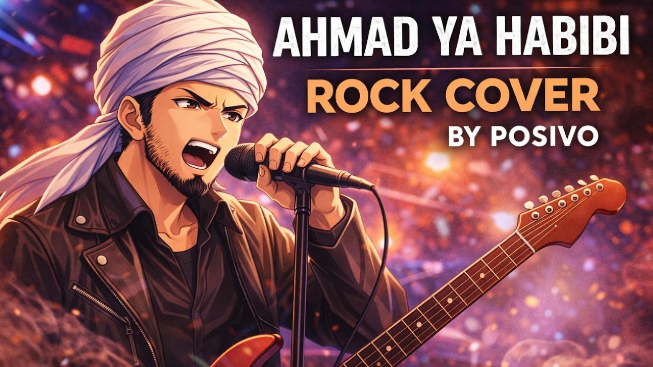 Ahmad Ya Habibi Sholawat Powerful Version Rock Metal Pop Punk Cover Lagu Indonesia by POSIVO