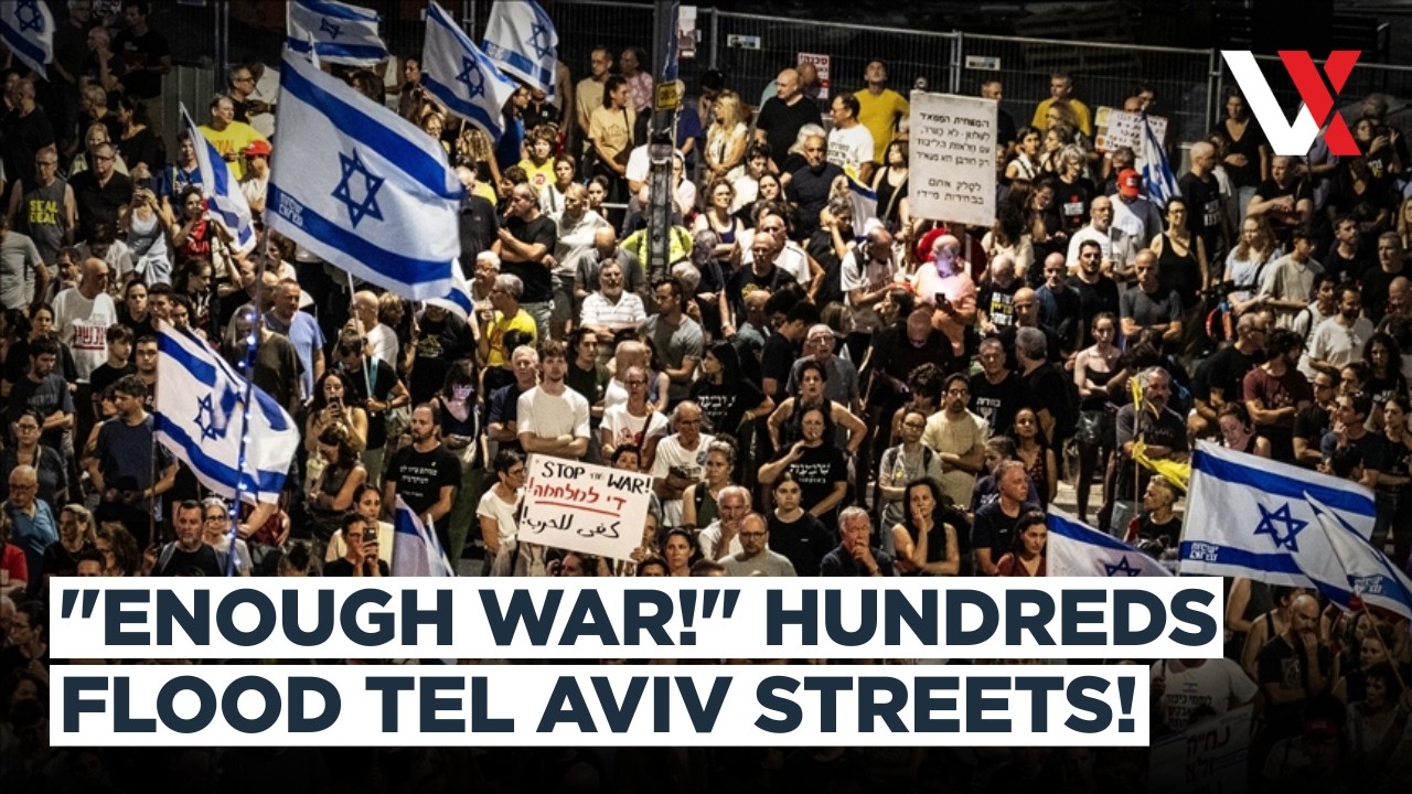 Hundreds Rally In Tel Aviv Against Bibi Govt, Call For 