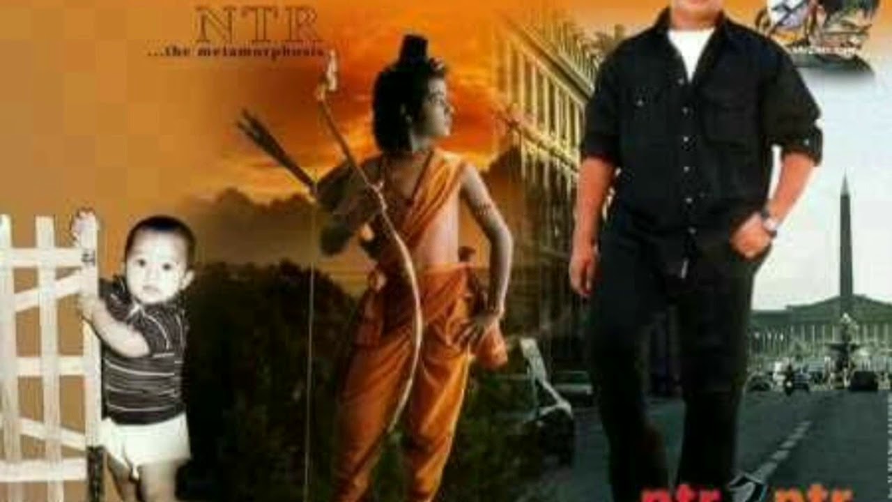 J.r.NTR rare pics -childhood