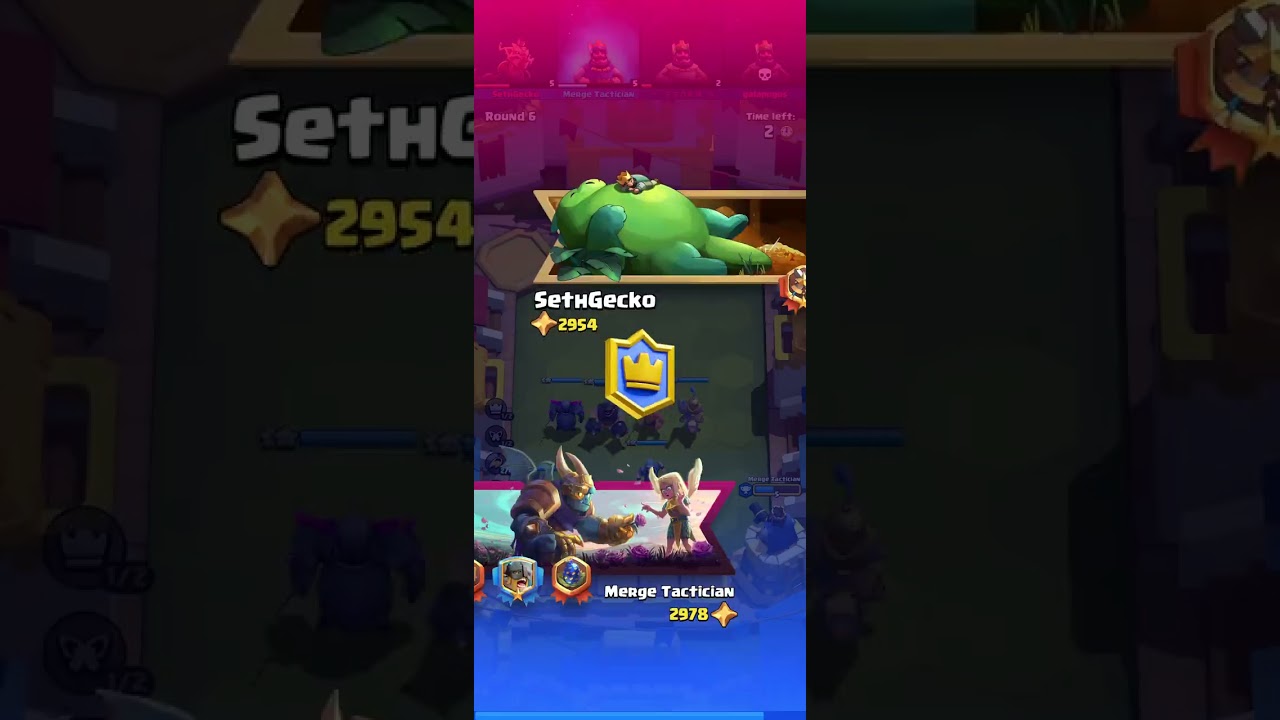 Finally reaching Diamond in Merge Tactics for the first time