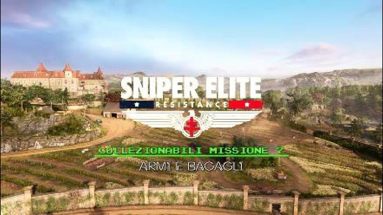 Sniper Elite Resistance - Missione 7, Collezionabili 100%