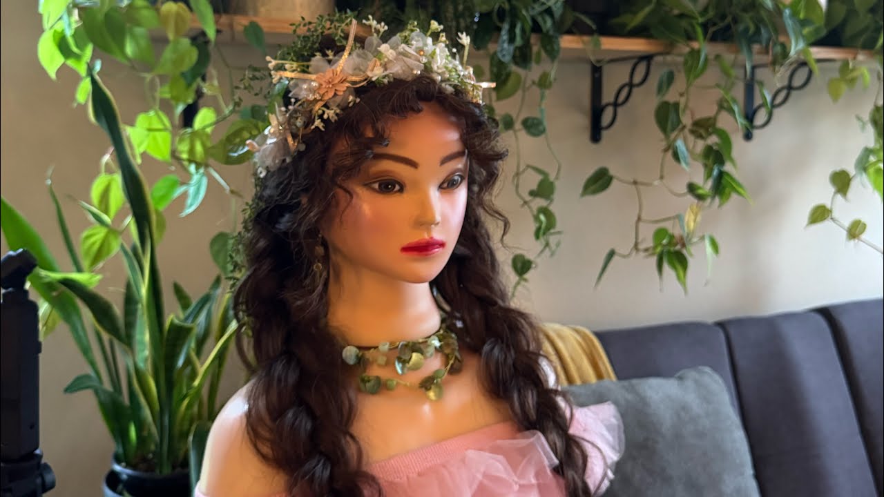 No Talking | ASMR | Princess Hairstyle, Hair Decorating, Hair & Makeup, Perfectionist, Final Touches
