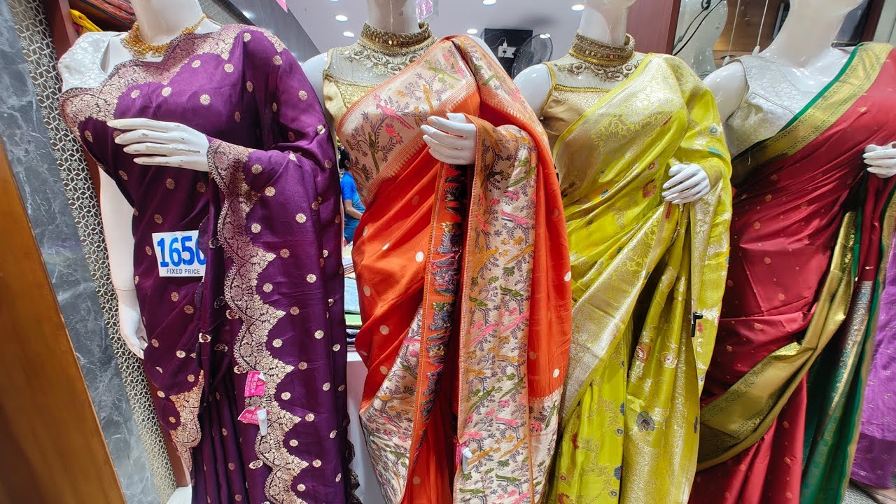 SHE NEEDS Latest Collections  ||she needs dilsukhnagar hyderabad ||she needs saree world |Sarees
