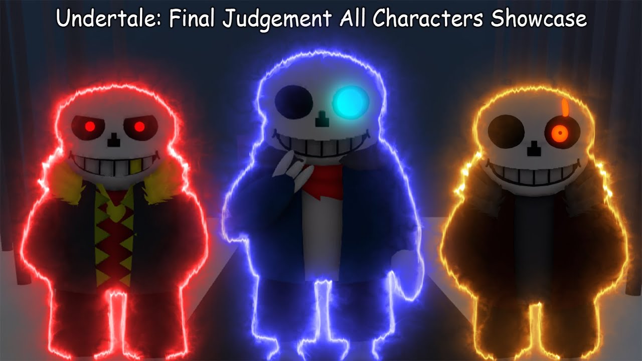 This Undertale Game is Underrated! Undertale: Final Judgement All Characters Showcase (0 - 250 Wins)