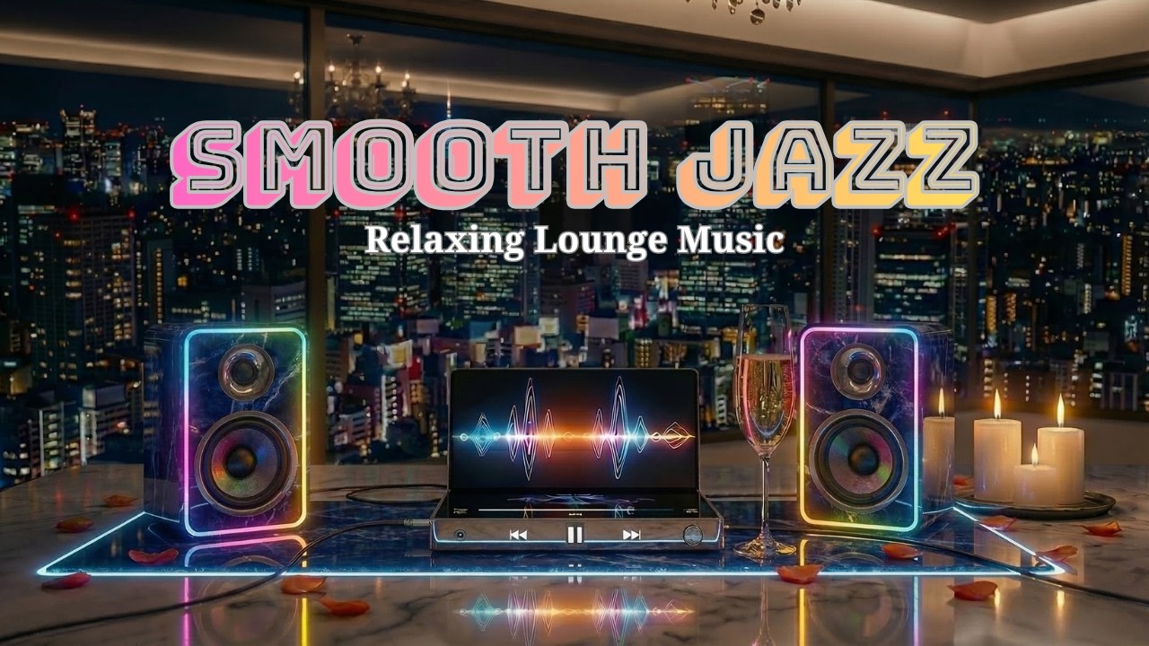 Smooth Jazz Saxophone – Relaxing Lounge Music for Stress Relief