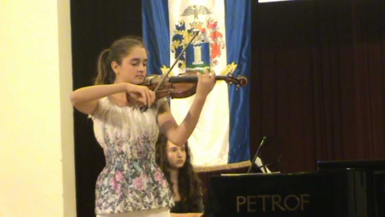 Raff: Cavatina. Performance by Csenge Dósa