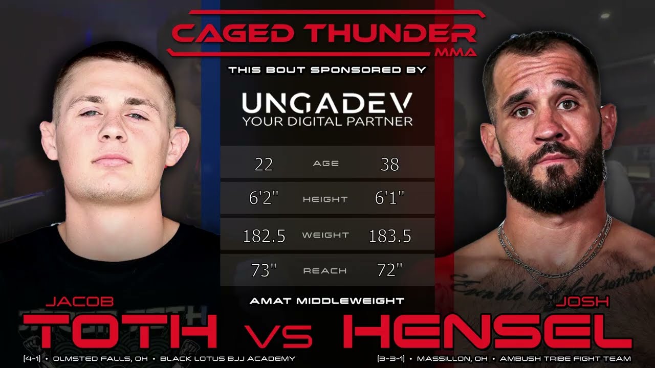 Jacob Toth vs. Josh Hensel - FULL FIGHT
