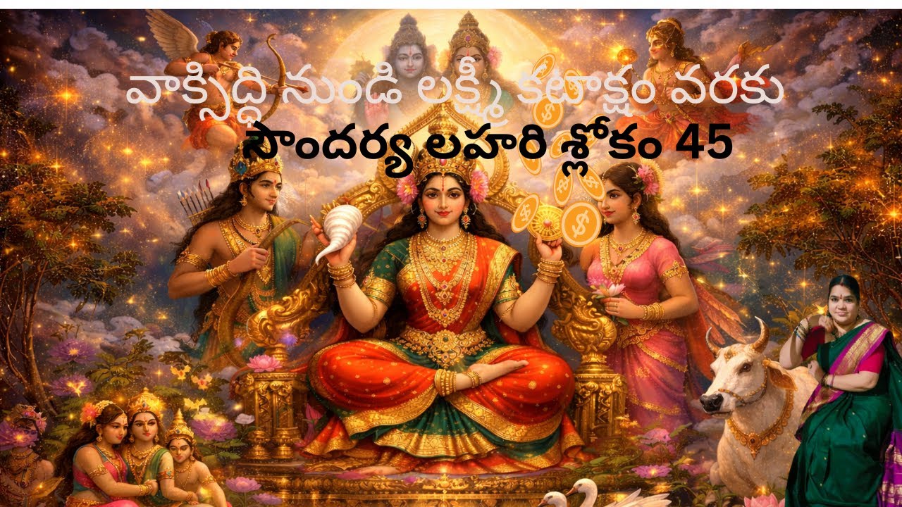 soundarya lahari slokam 45