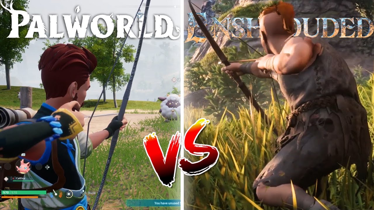 PALWORLD vs ENSHROUDED - Direct Comparison