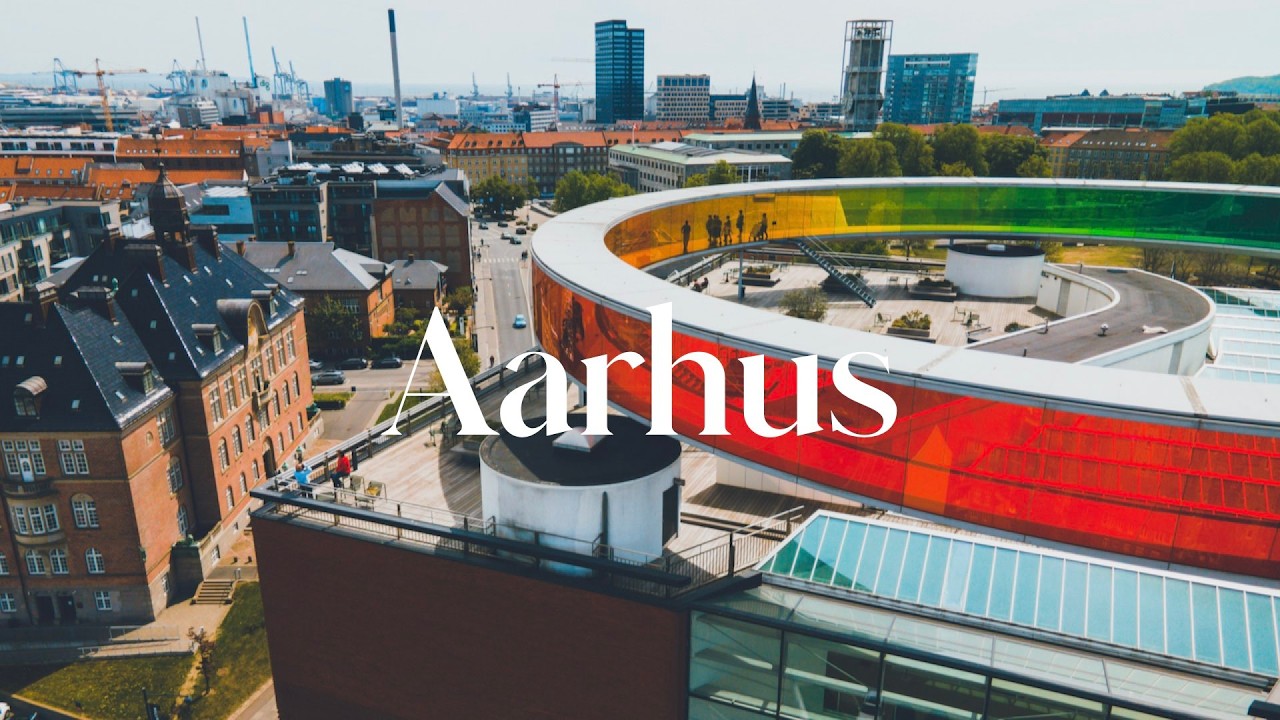 AARHUS | Denmark by Drone in 4K - DJI Mavic Air 2