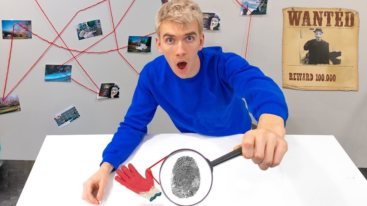 Finding GAME MASTER Real Identity!! (Fingerprint Mystery Evidence Discovered)