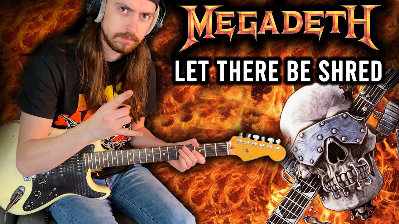 MEGADETH - Let There Be Shred | Full Guitar Cover (WITH ALL SOLOS) *NEW SONG 2025*
