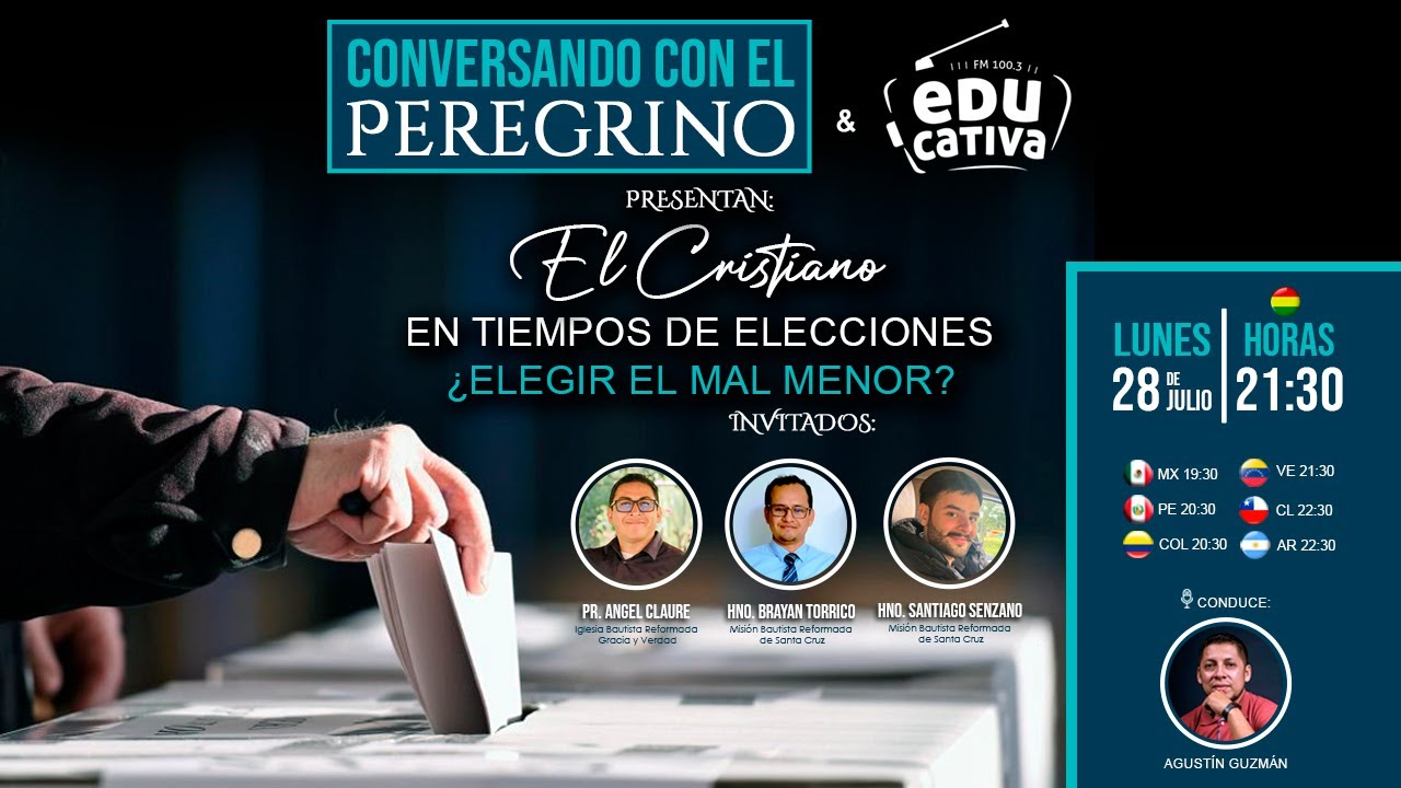 El cristianismo en tiempo de elecciones ¿Elegir el mal menor?
