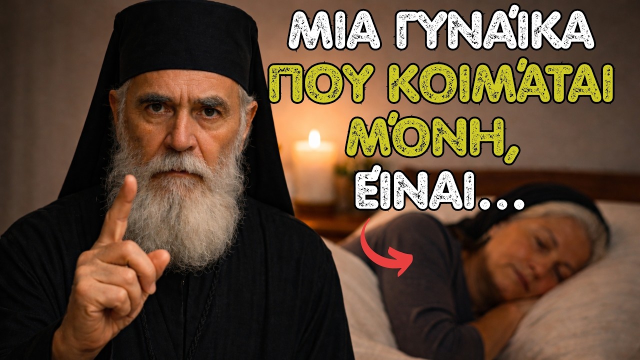 Άγιος Νεκτάριος: Μια γυναίκα που κοιμάται μόνη ΚΑΘΕ ΒΡΑΔΥ, είναι…