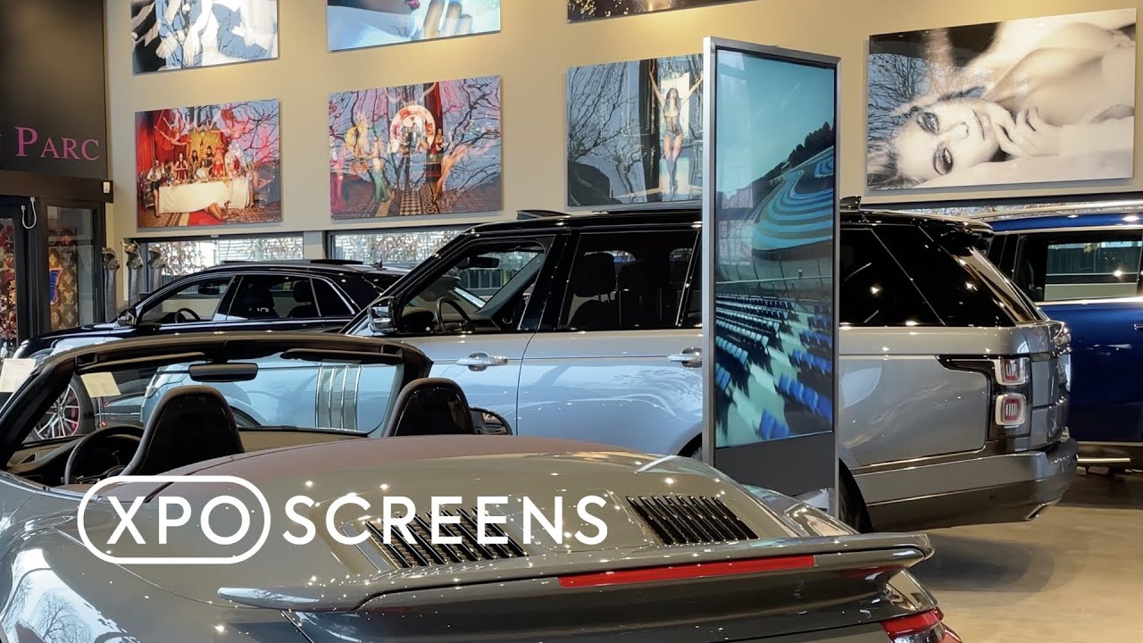 Retail design screen - Showroom solution