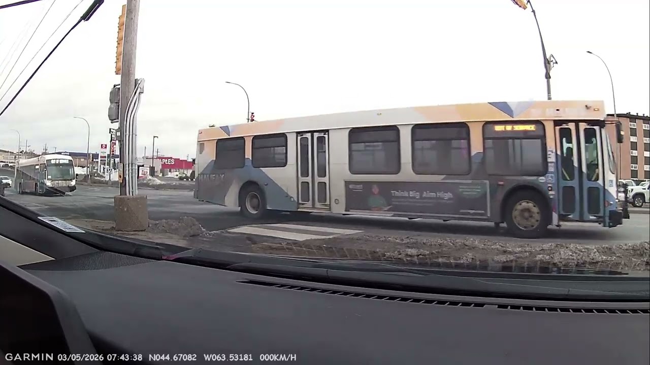 Cole Harbour to Halifax Until a Blew a tire -  Mar 5, 2026