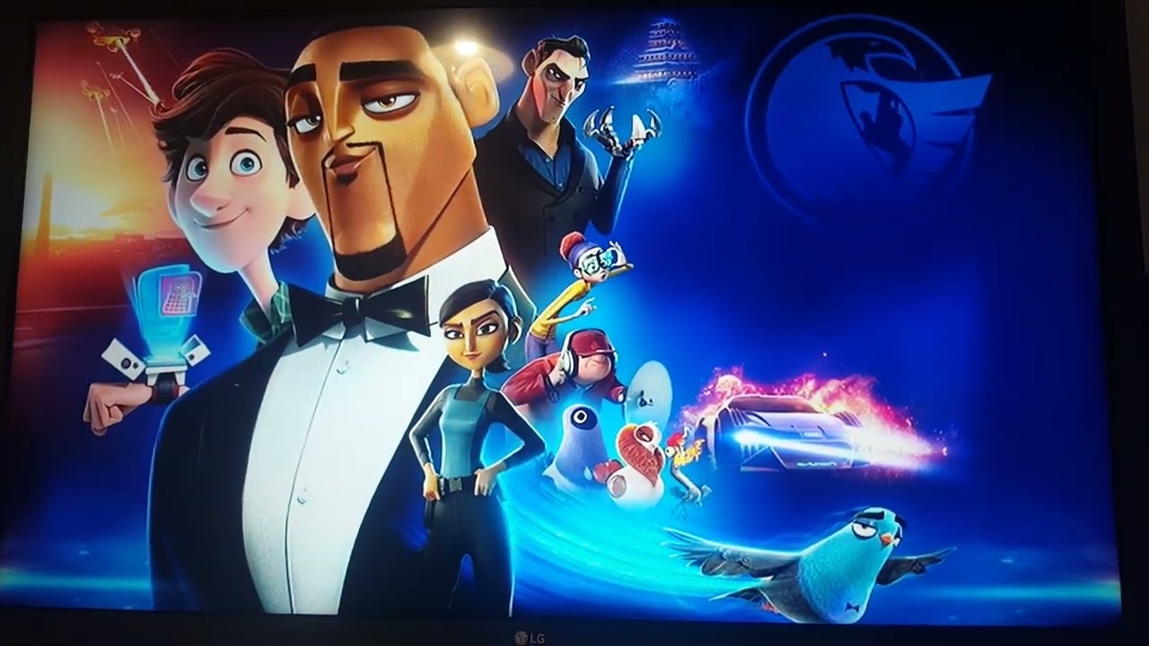 Opening to Spies In Disguise 2019 DVD UK.