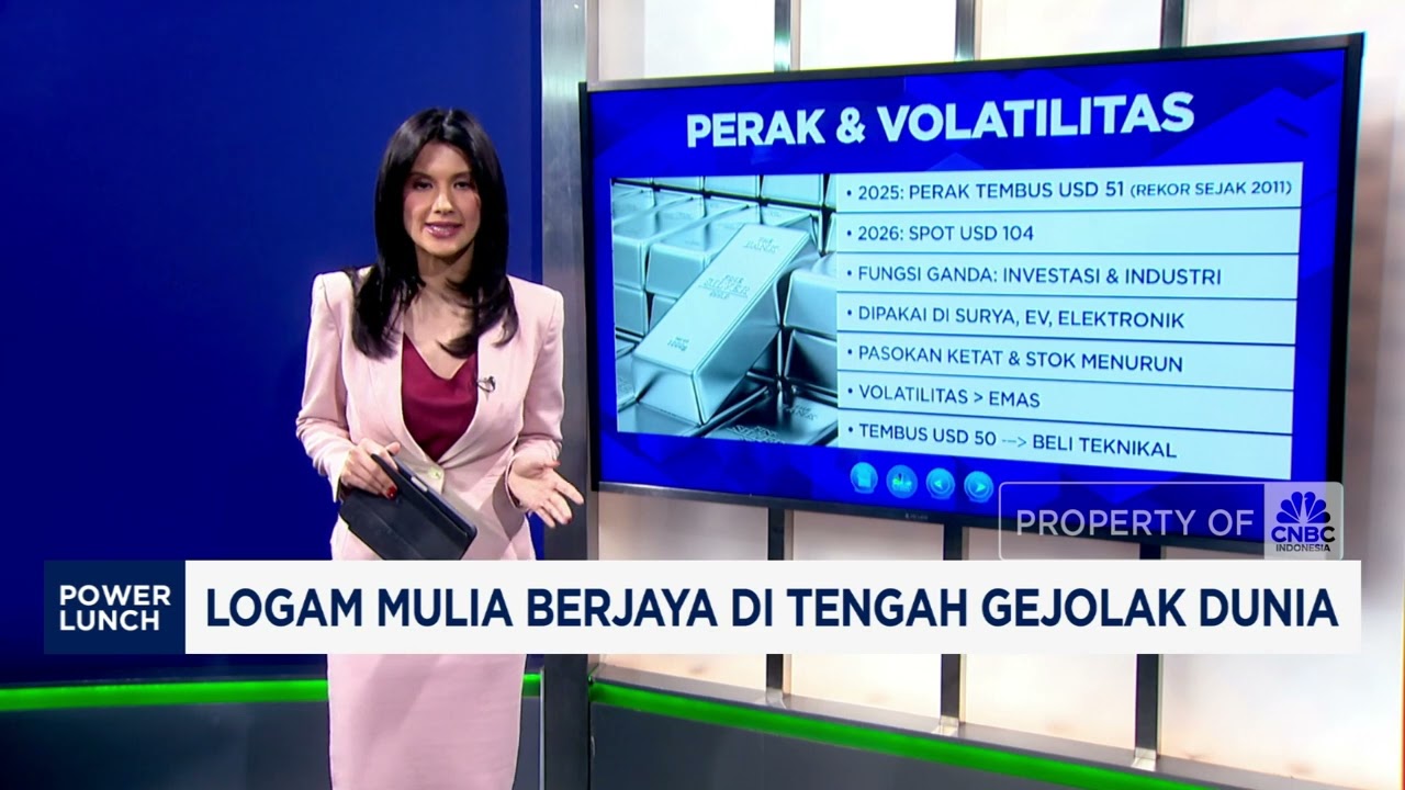 Logam Mulia Berjaya di Tengah Gejolak Dunia