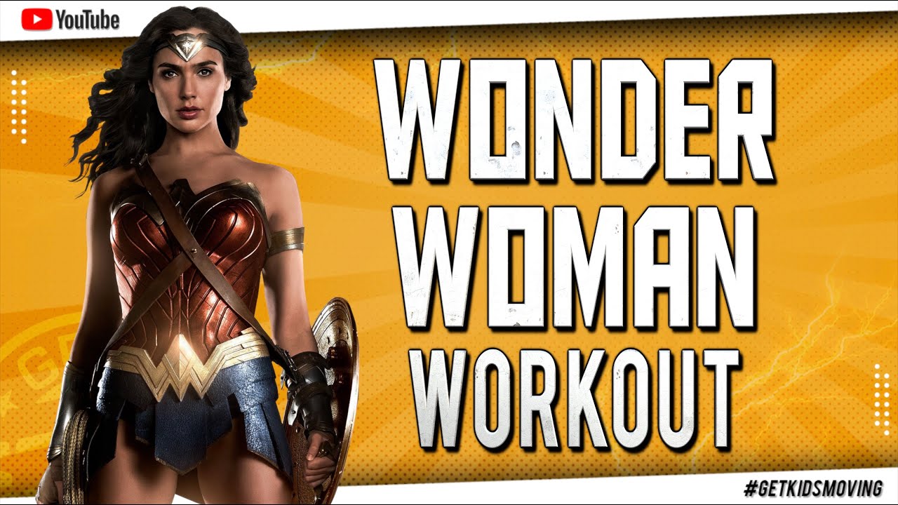 The Wonder Woman Superhero Workout (8mins 29secs) #GETKIDSMOVING