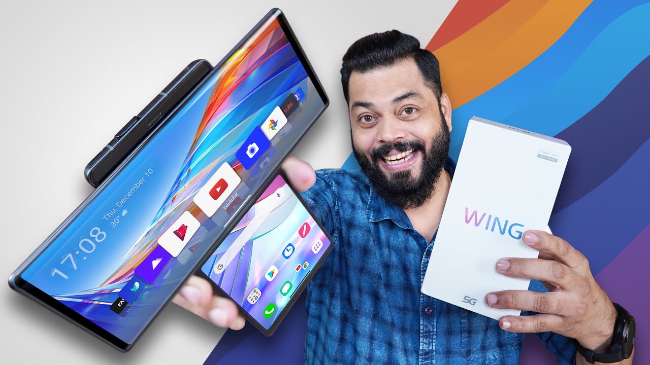 LG Wing Unboxing And First Impressions ⚡ The Craziest Swivel Phone We Ever Unboxed