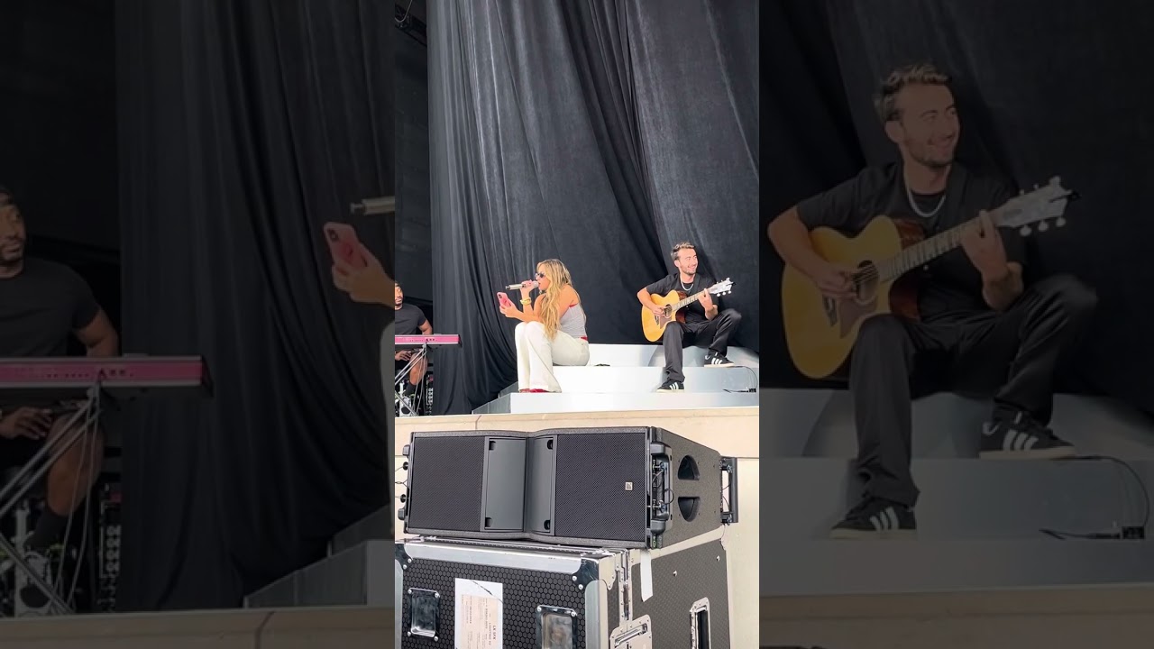 Tate McRae covering Style by Taylor Swift during Soundcheck in Indianapolis. (FULL VIDEO)