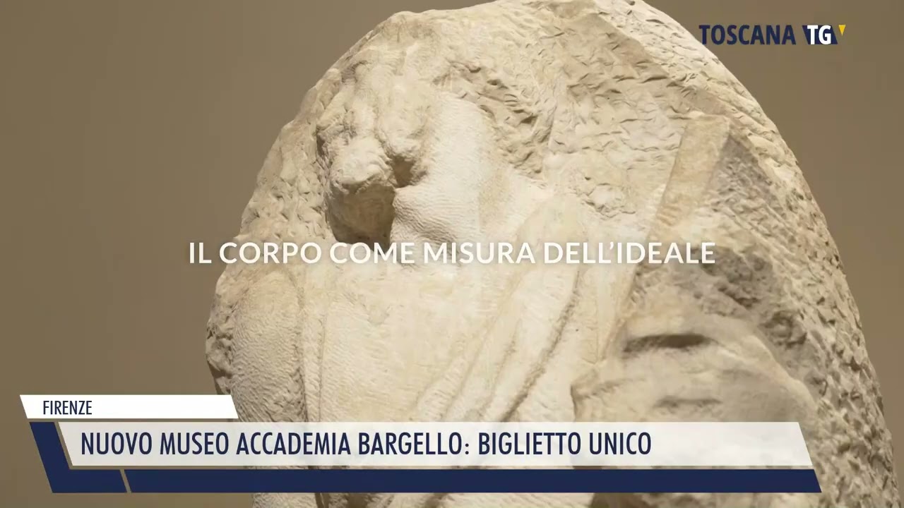2026-01-15 FIRENZE - NUOVO MUSEO ACCADEMIA BARGELLO, BIGLIETTO UNICO