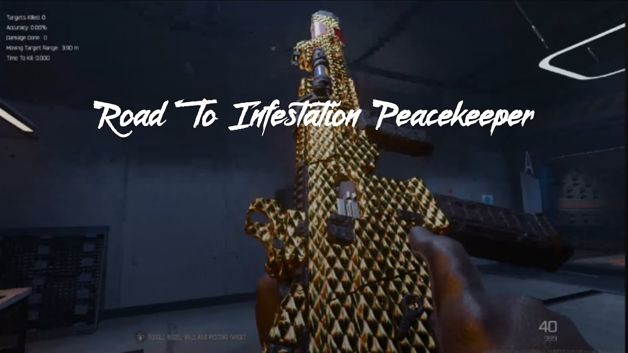 The Peacekeeper is a Bullet Hoze!! - Road To Infestation #6 Peacekeeper mk1
