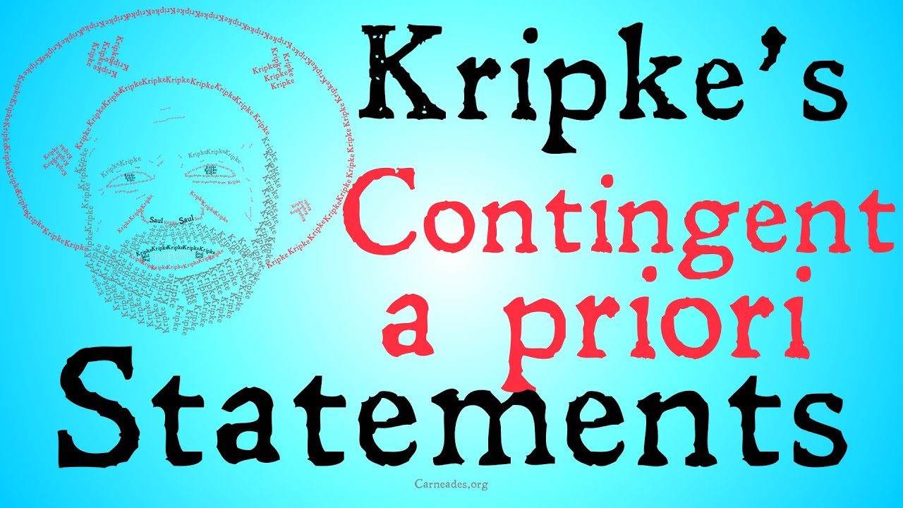 Kripke's Contingent, A Priori Statements