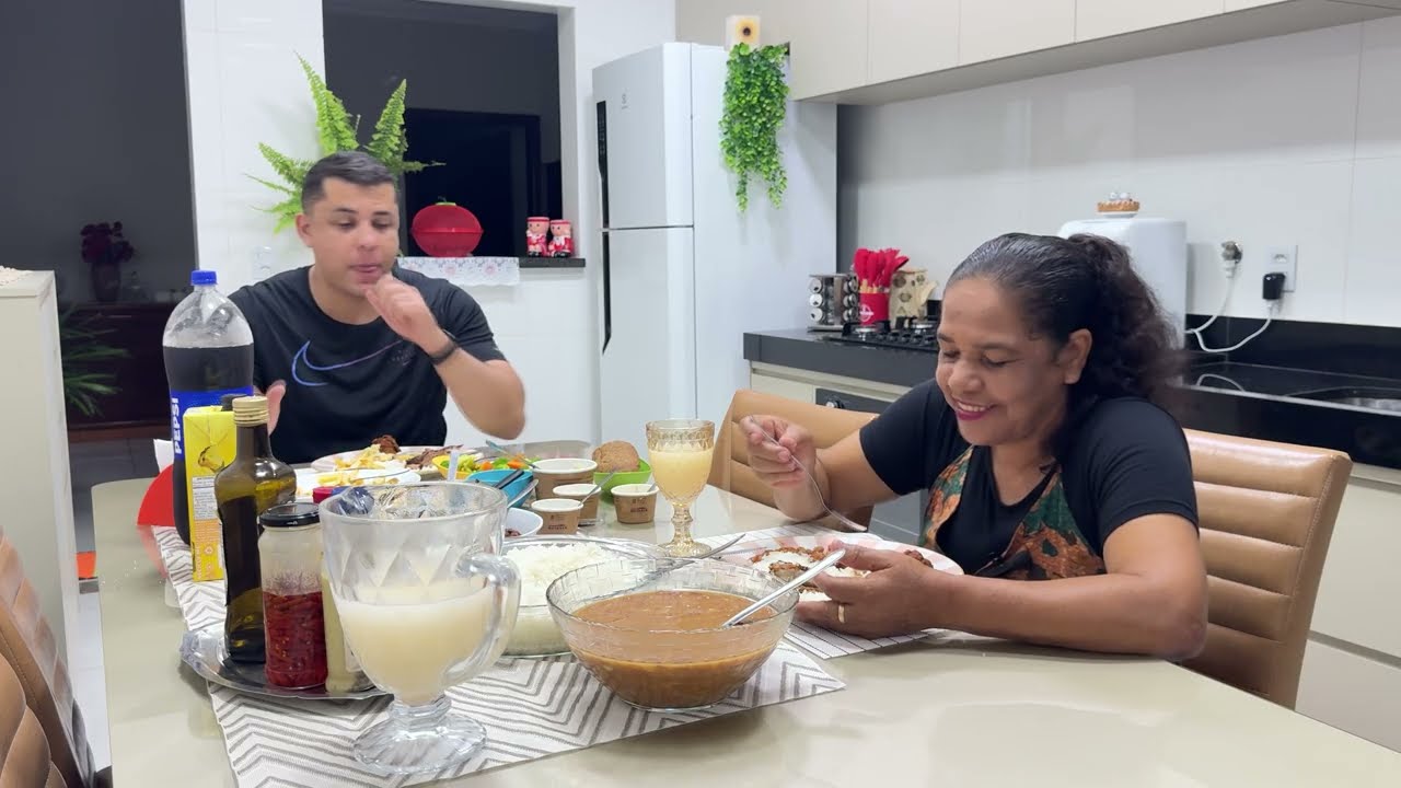 ASSIM FICOU NOSSA JANTINHA DE QUINTA-FEIRA À NOITE!