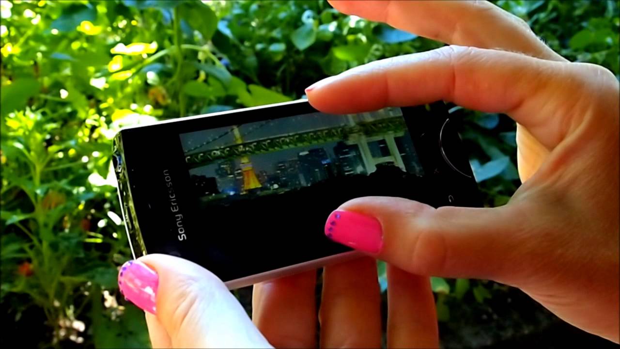 Sony Ericsson Xperia ray - short walk-through