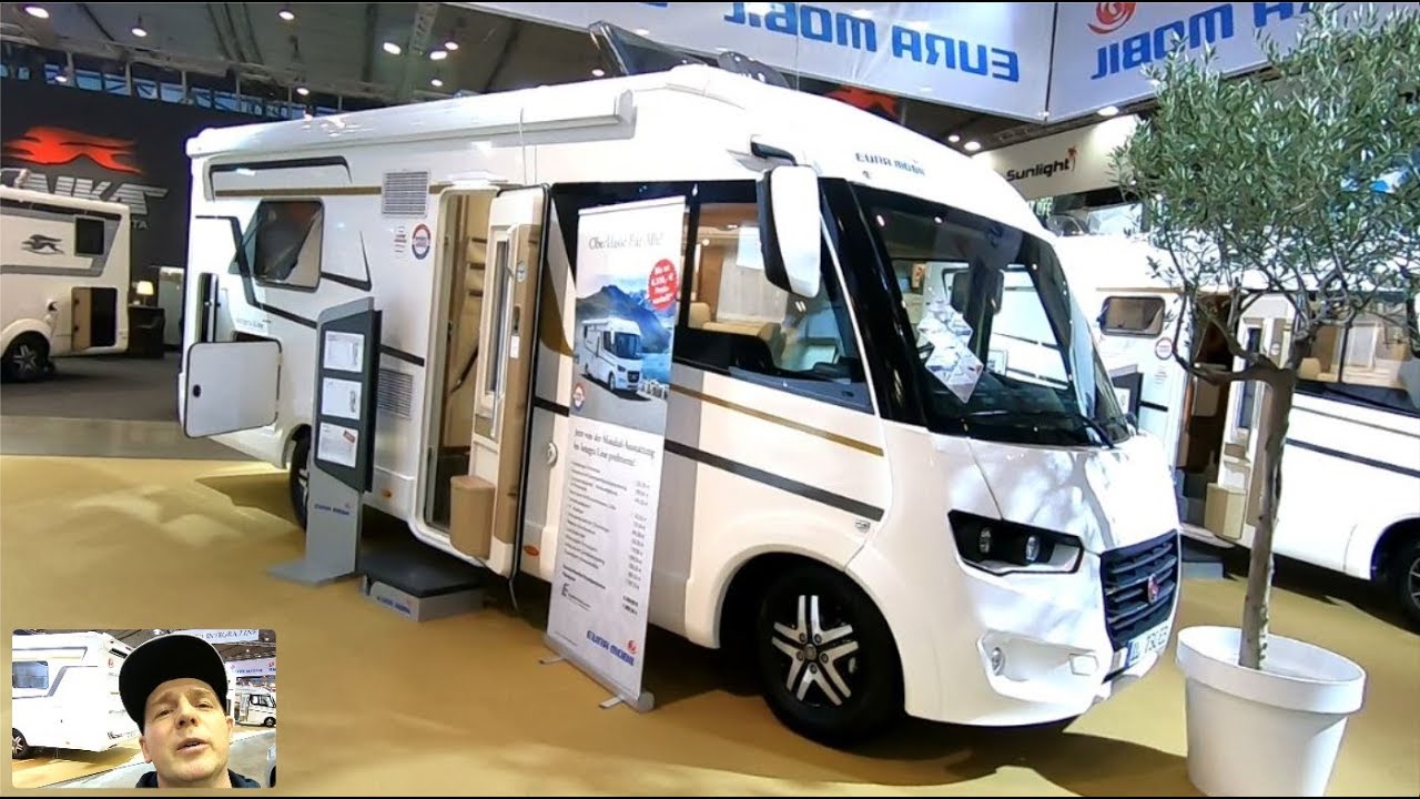 Eura Mobil Integra Line IL 730 EB Fiat Ducato Motorhome RV Camper Van walkaround and interior k0233