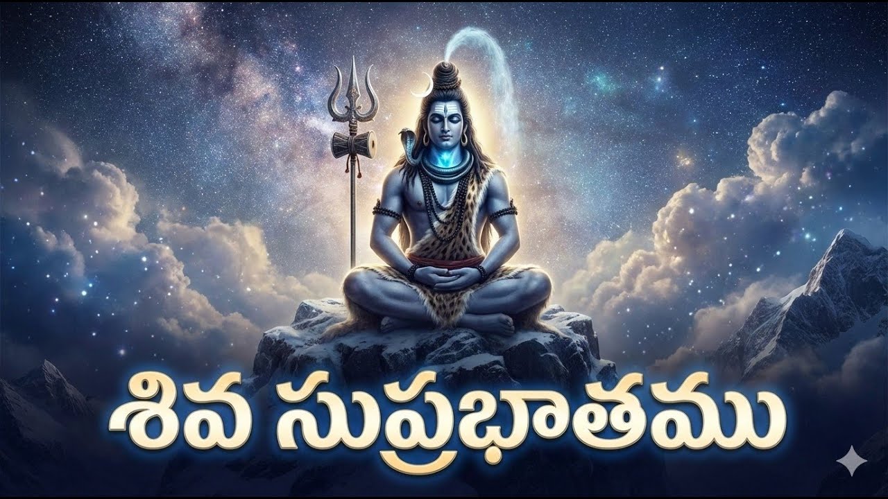 శివ నామమే జీవన గీతం | శివ సుప్రభాతం | Shiva Suprabatham Telugu | Shiva Prayer Live | DevaAntarysmi