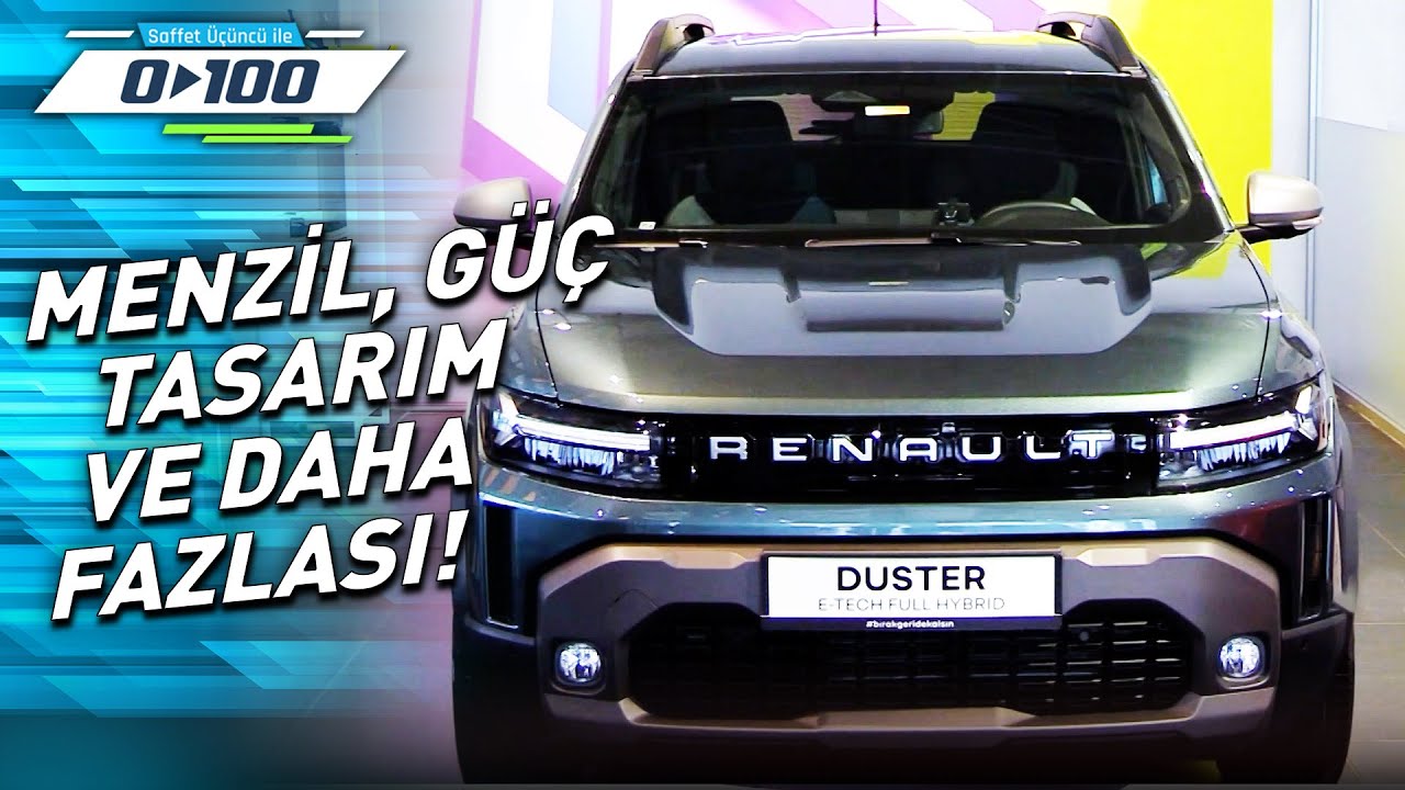Renault Duster Hybrid E-Tech Tüm Özellikleriyle Karşınızda! | 0'dan 100'e