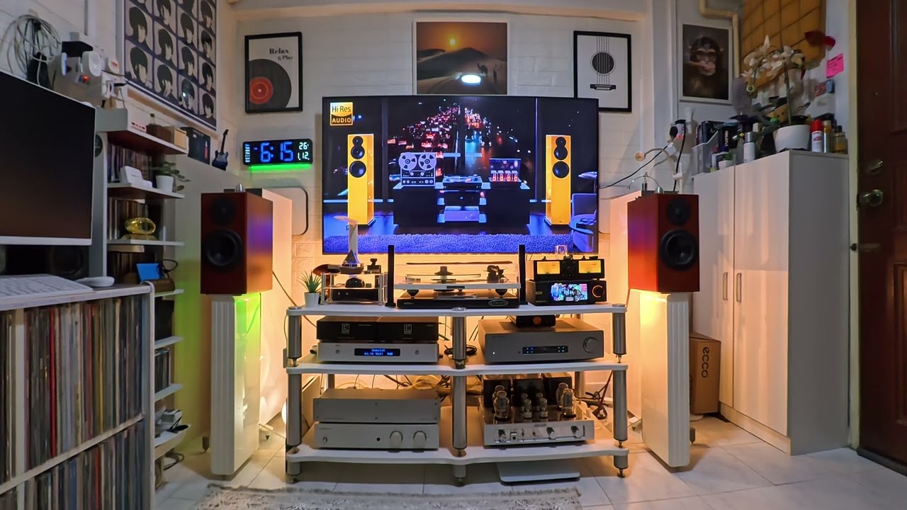 🔊💥TOTEM RAINMAKER AND JAZZ🔊💥- Sound Demo🔊🔊🎷🎺🎹