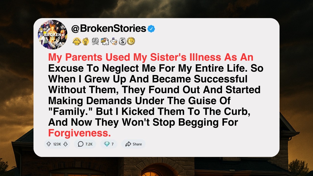 [FULL STORY] My Parents Thought They Could Use My Sister’s Illness To Make My Life A Living Hell.