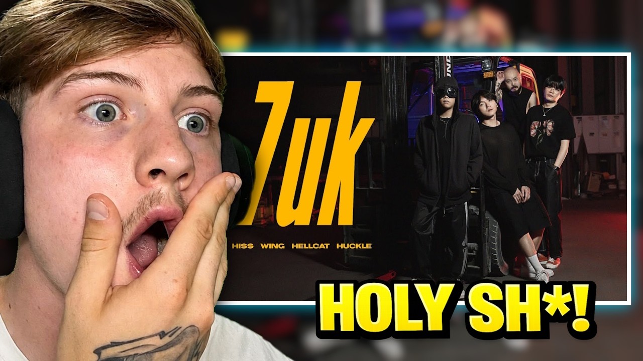 Hiss, Wing, Hellcat, Huckle - 7uk (Official Video) (BEATBOX) (REACTION)