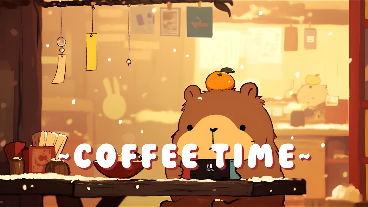 Lofi Capybara Radio - Peaceful Lofi Hip Hop Beats ~ Peaceful Moments ~ 🎵 💫 | Study Aid