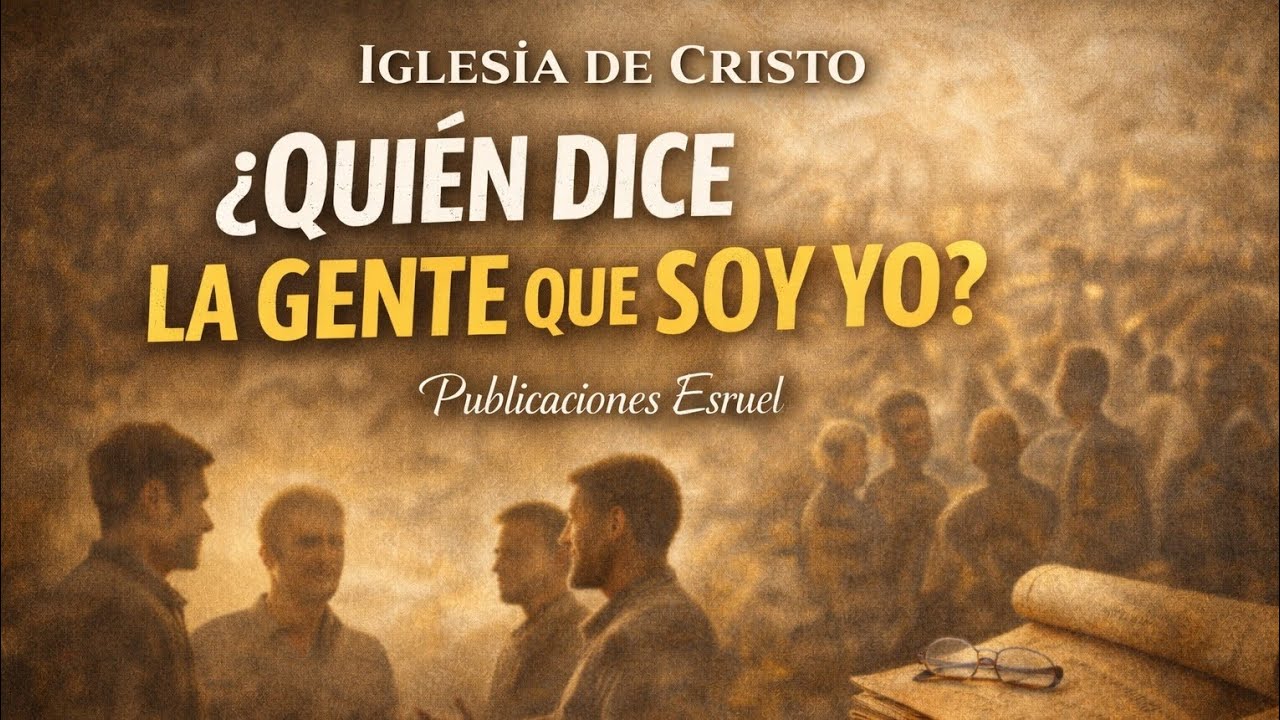 ¿Quién dice la gente que soy yo?   Mt.16:13-14