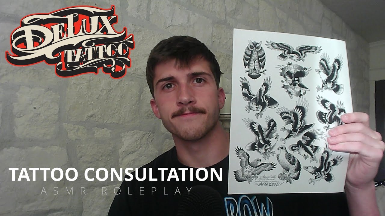 ASMR Realistic Tattoo Shop Consultation
